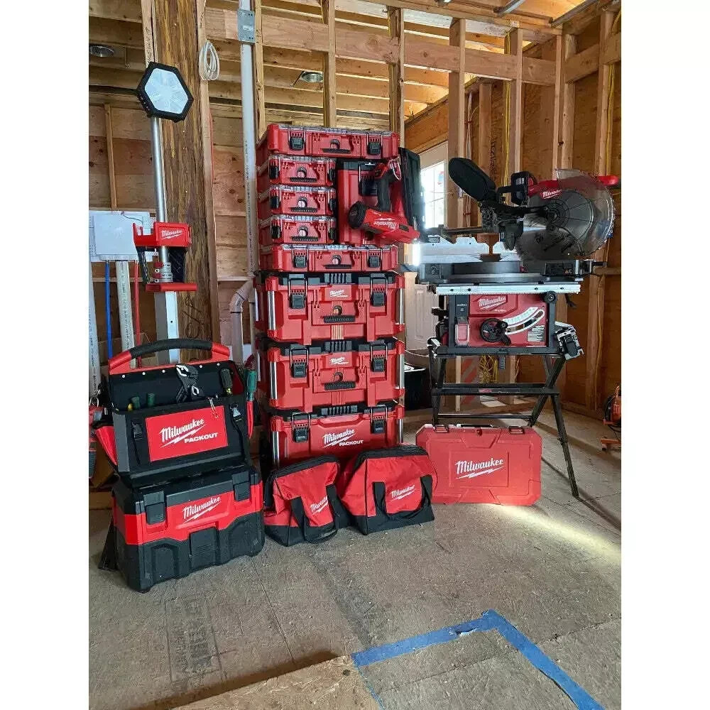 Milwaukee 48-22-8435 5-Bin Impact Resistant Polymer Packout Compact Organizer