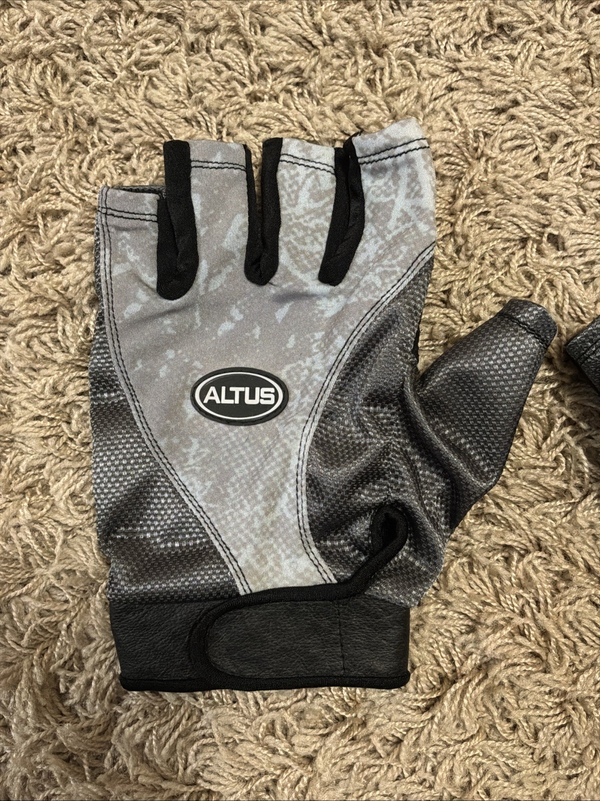 Workout Gloves Mens XL Weight Lifting Gym Training Cycling Padded Palms By Altus