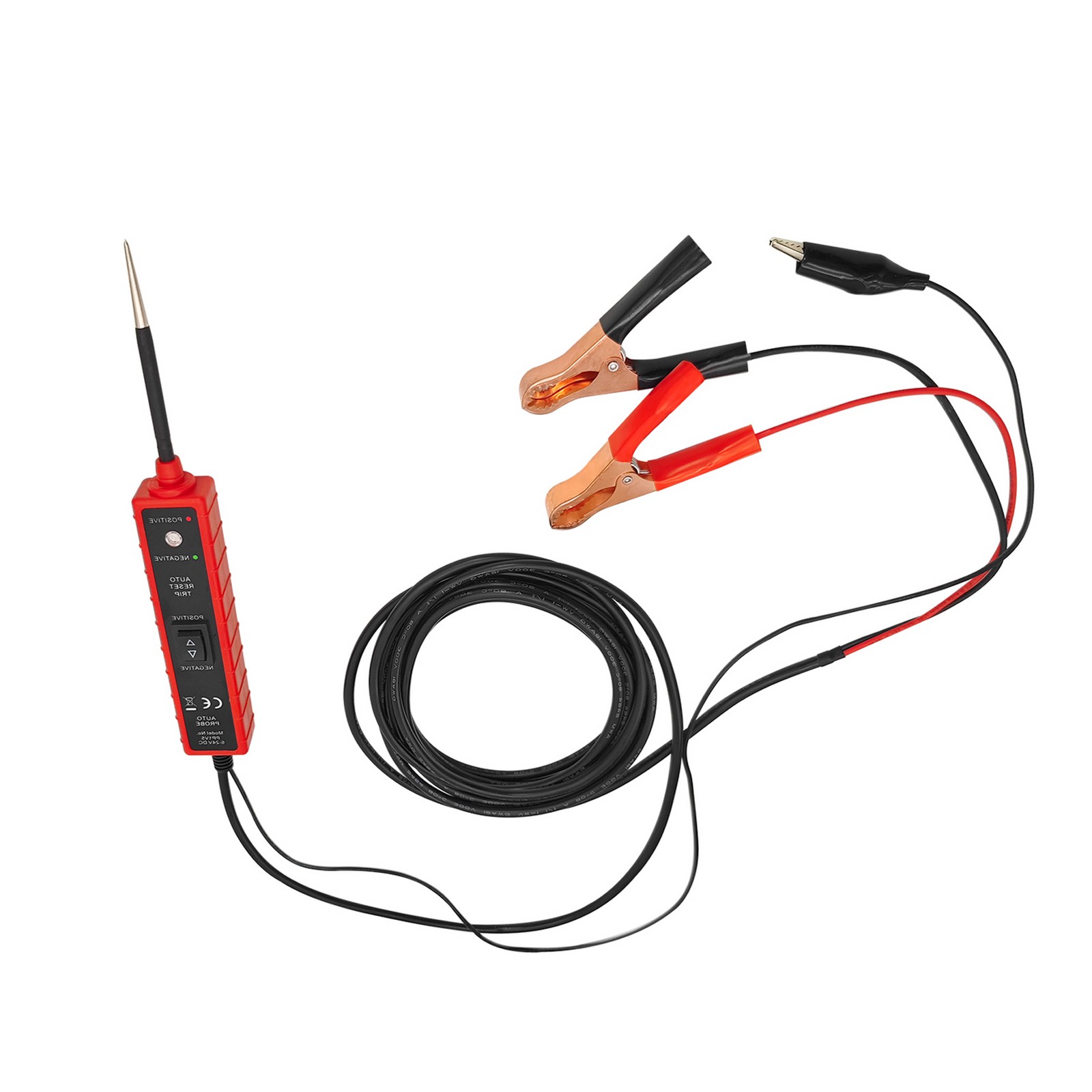 16ft DC 6-24V Voltage Light Motor Automotive Circuit Tester Checking Tools