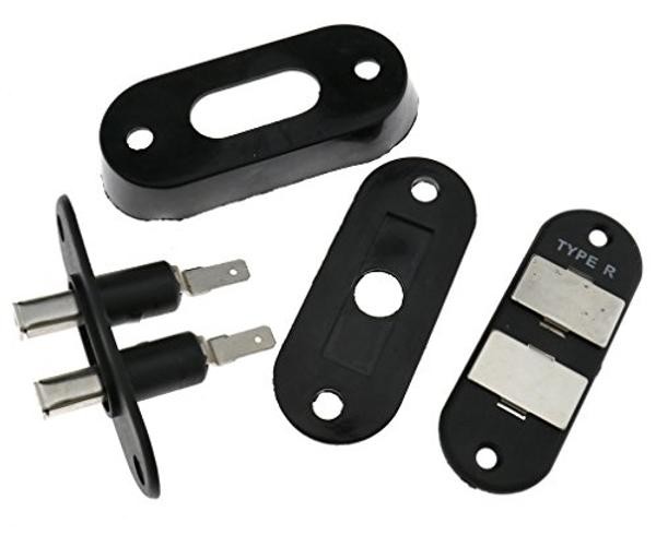 Car Sliding Door Contact Switch - Slide Switch, Black, Manual Operation,