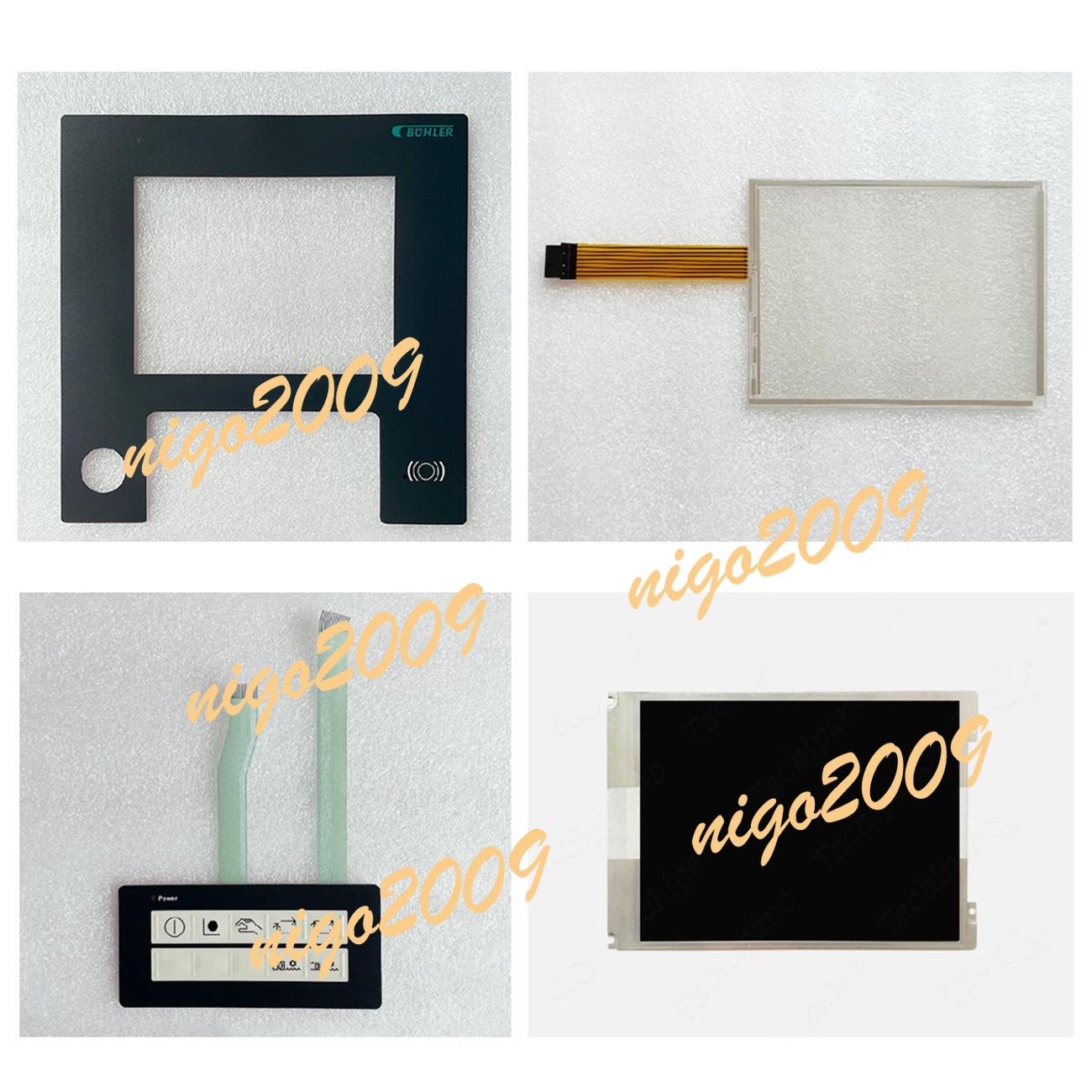 Touch Screen Membrane Film LCD Display for KEBA Buhler KeView V2 OP430-LD/U-0000