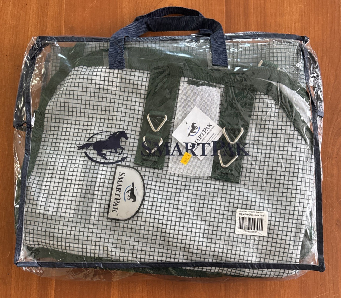 SmartPak SmartMesh Ultimate Pony Fly & UV Sheet with Neck Cover 60" - HUNTER