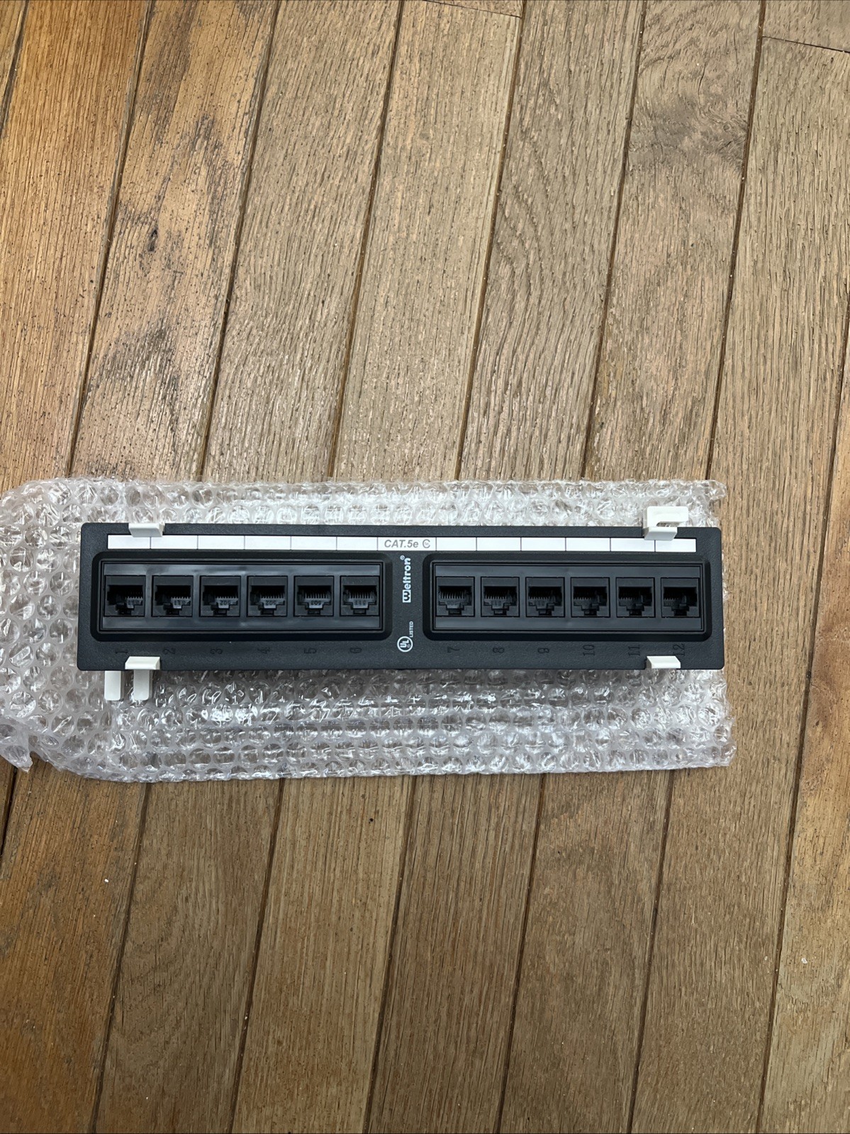 Welltron 12 port Ethernet patch panel-90-12PPC5E