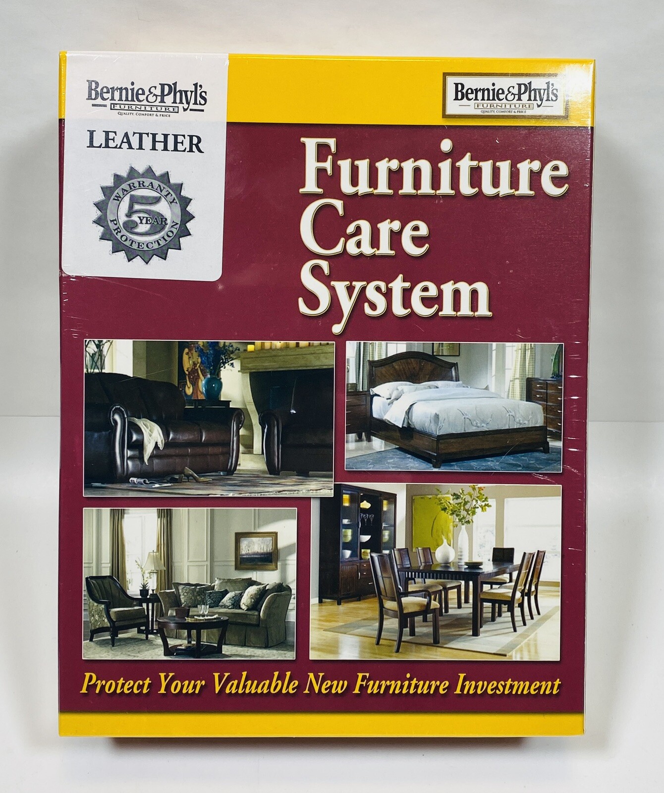 Bernie & Phyl's Furniture Care  System, Protection For Leather, New, Sealed