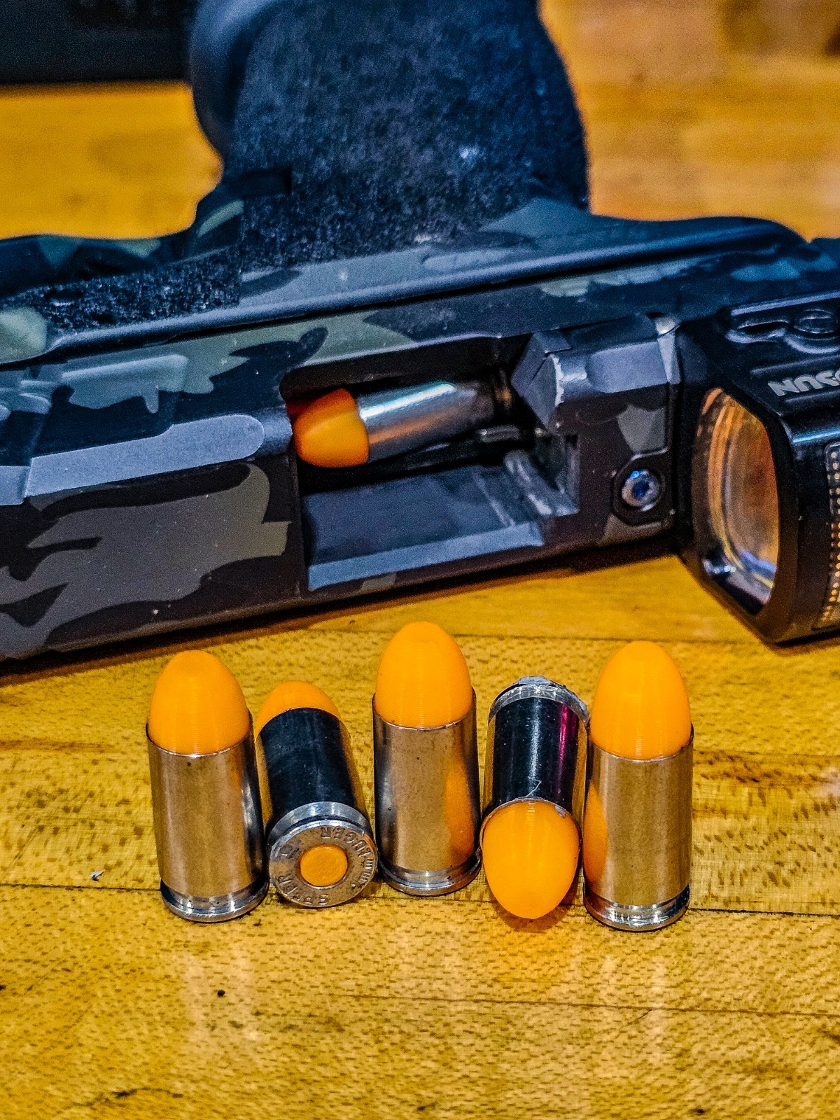 (50) 9mm Dummy/training Rounds