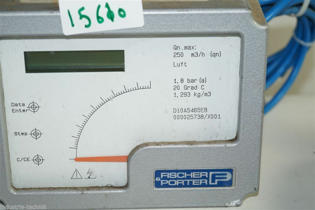 Fischer porter D10A546, D10A5465EB MAGNETIC FLOWMETER 000025738