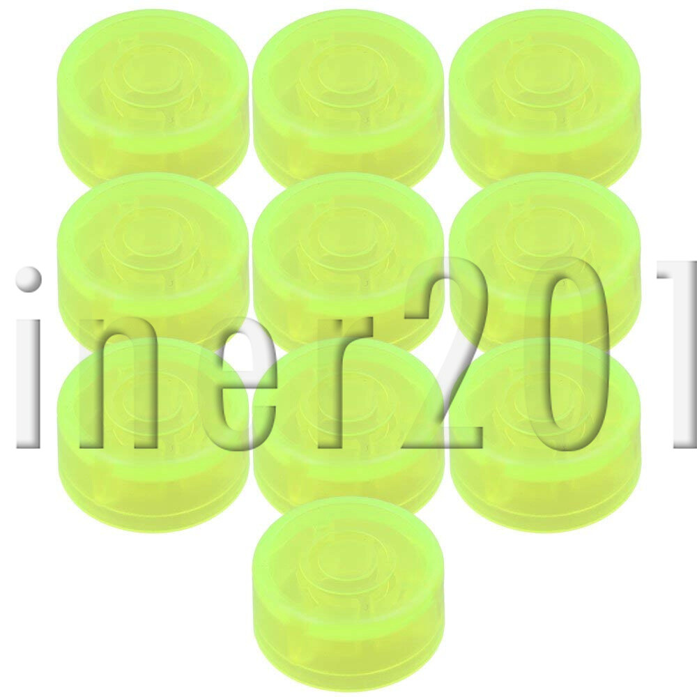 20x Green Electric Guitar Effect Pedal Knob Cap for Guitar Fluorescent Green