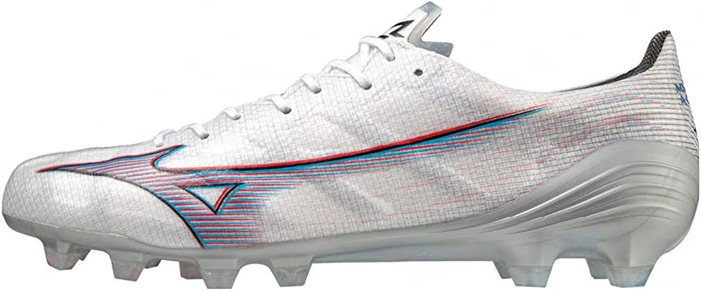 MIZUNO Soccer Football Shoes Alpha ELITE P1GA2362 White Red Blue US10(28cm)