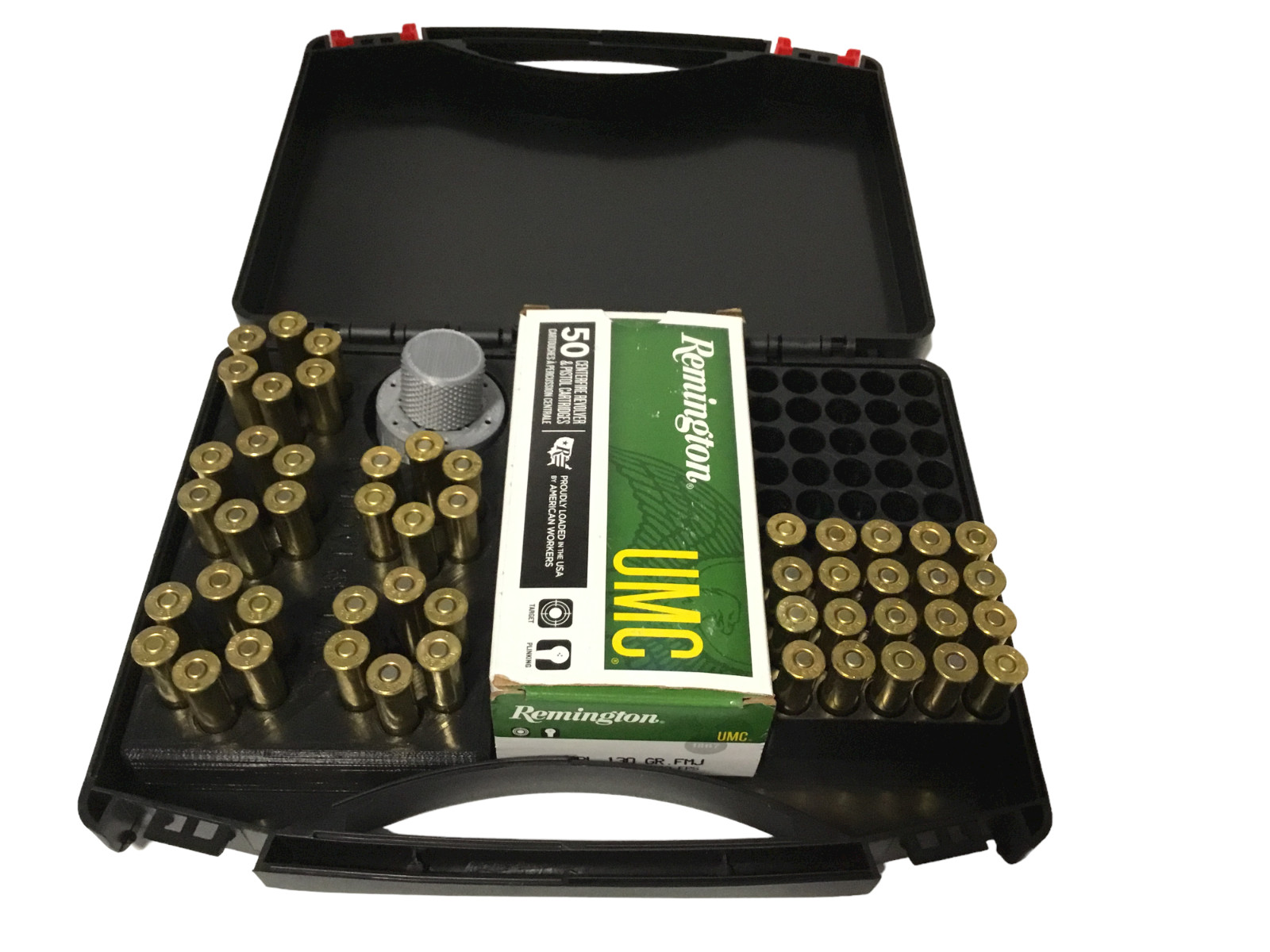 SSWI 357 38 Special Revolver Speed Loader, Loading Tray and Carrying Case Kit