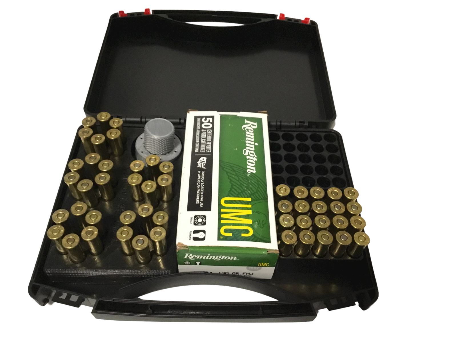 SSWI 357 38 Special Revolver Speed Loader, Loading Tray and Carrying Case Kit