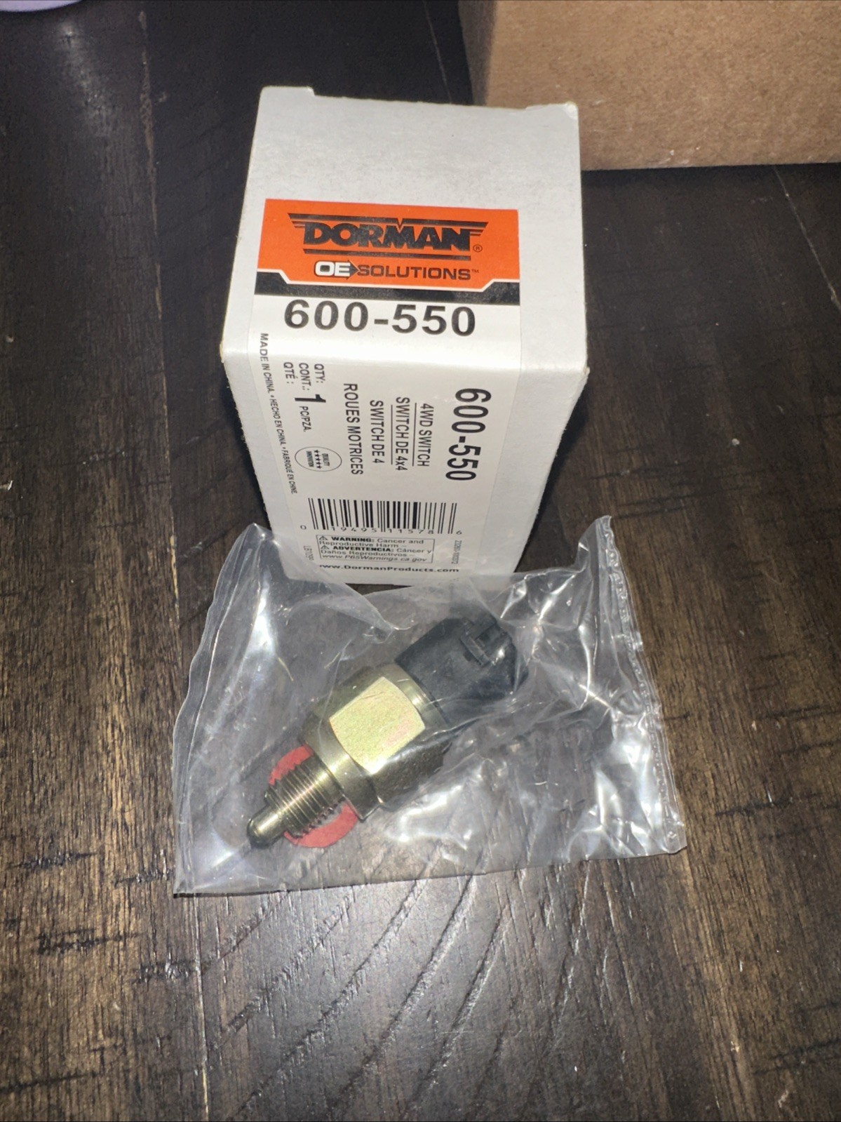 Dorman 600-550 4WD Switch fits Dodge Ram Dakota W150 W250 4289880