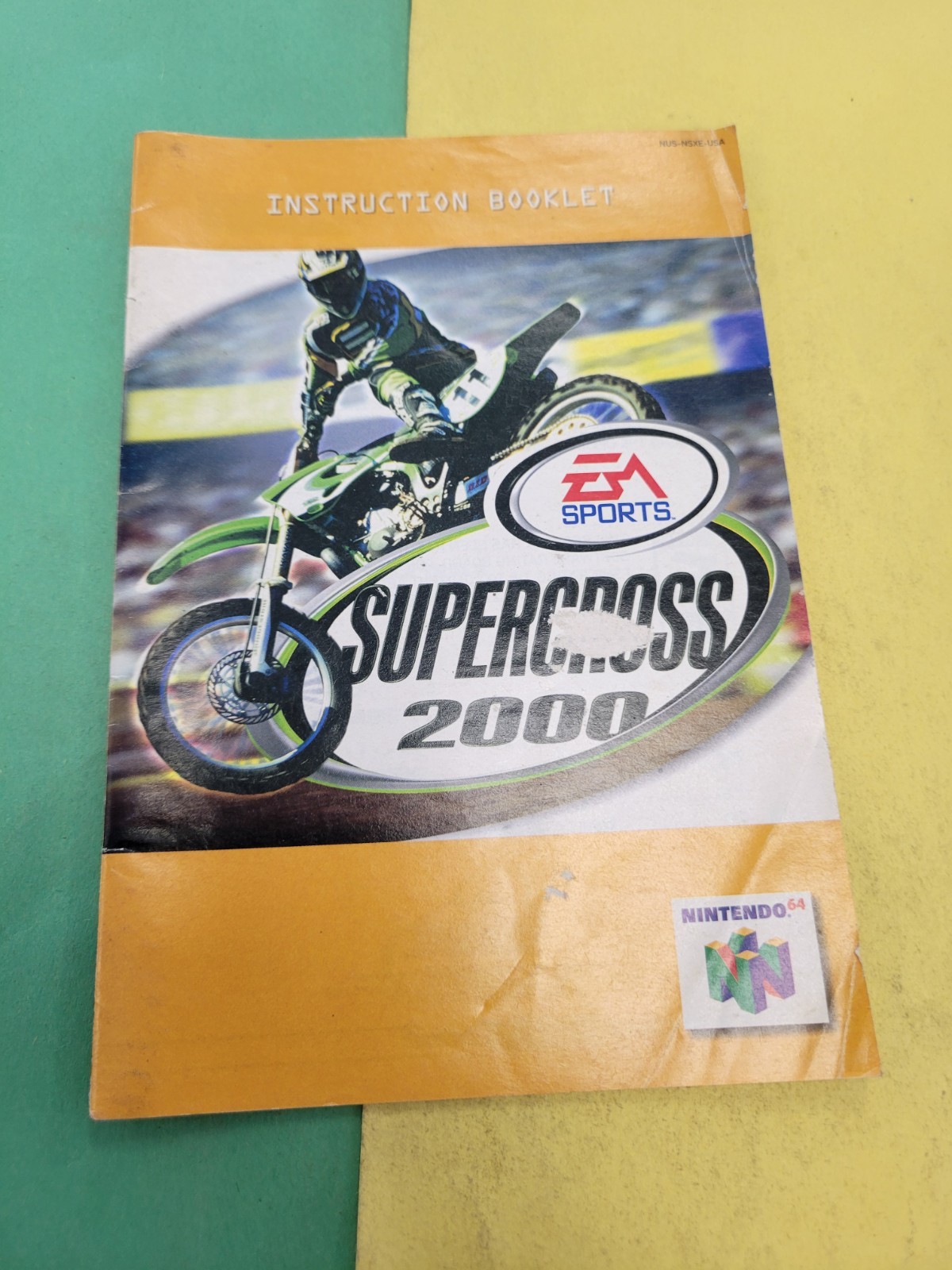 Supercross 2000 64 Manual Nintendo