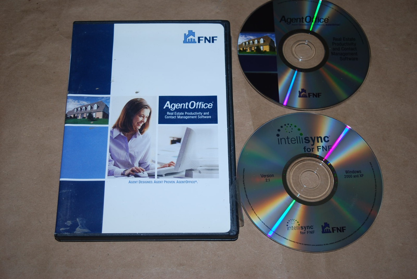 Agent Office Real Estate Productivity and Contract Management Software CD