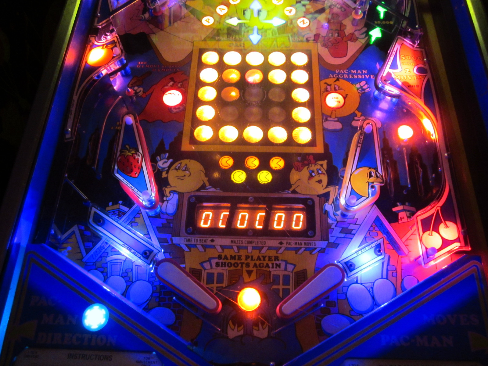 PacMan - NON GHOSTING Lighting Kit custom SUPER BRIGHT PINBALL LED KIT