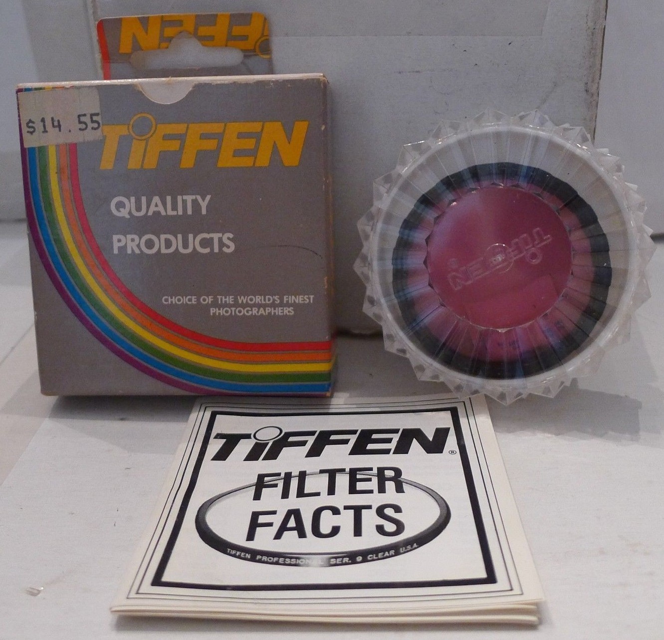 Tiffen FL-D FLD 46mm Filter +Protective Case, Box & Manual -Made in Japan