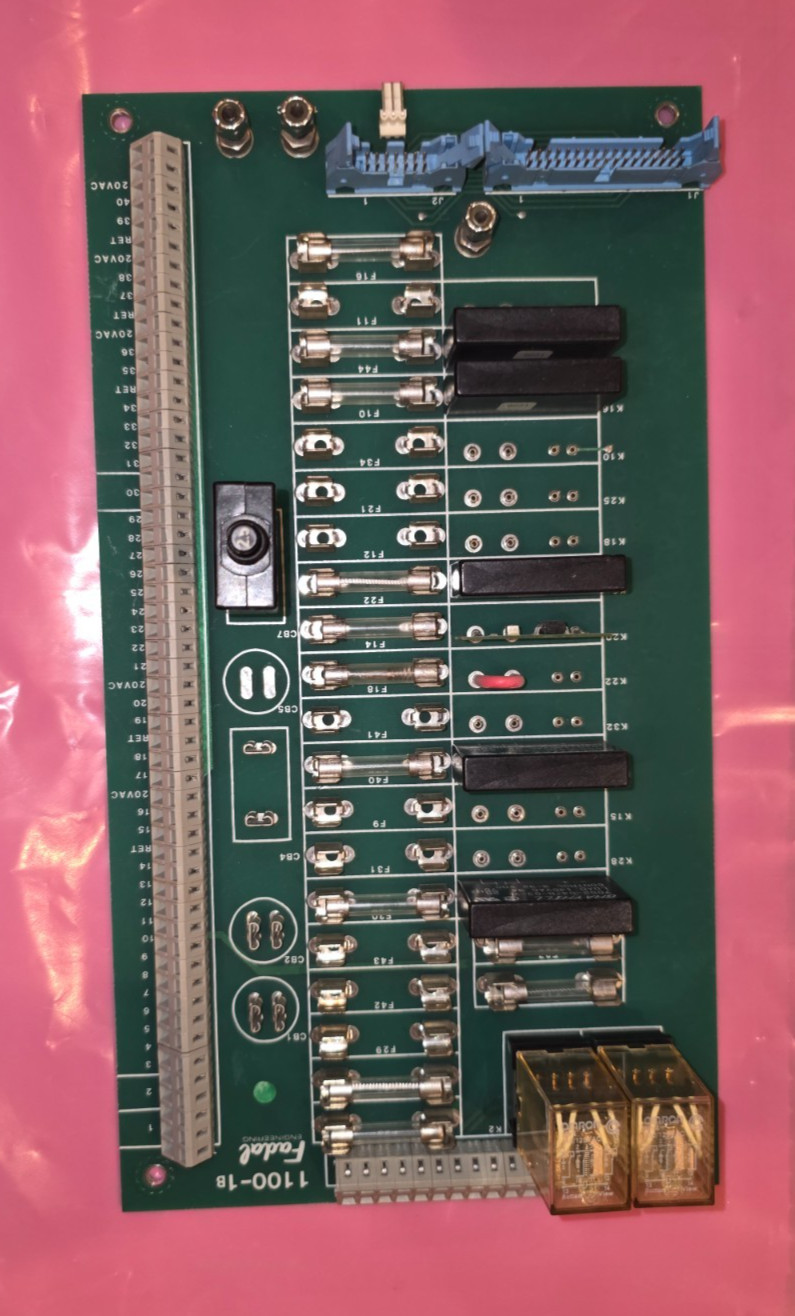 FADAL 1100-1B POWER DISTRIBUTION PCB Running machine pull 10/25 Free Ship