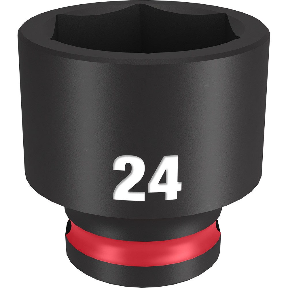 Milwaukee 49-66-6147 SHOCKWAVE Impact Duty 3/8"Drive 24MM Socket