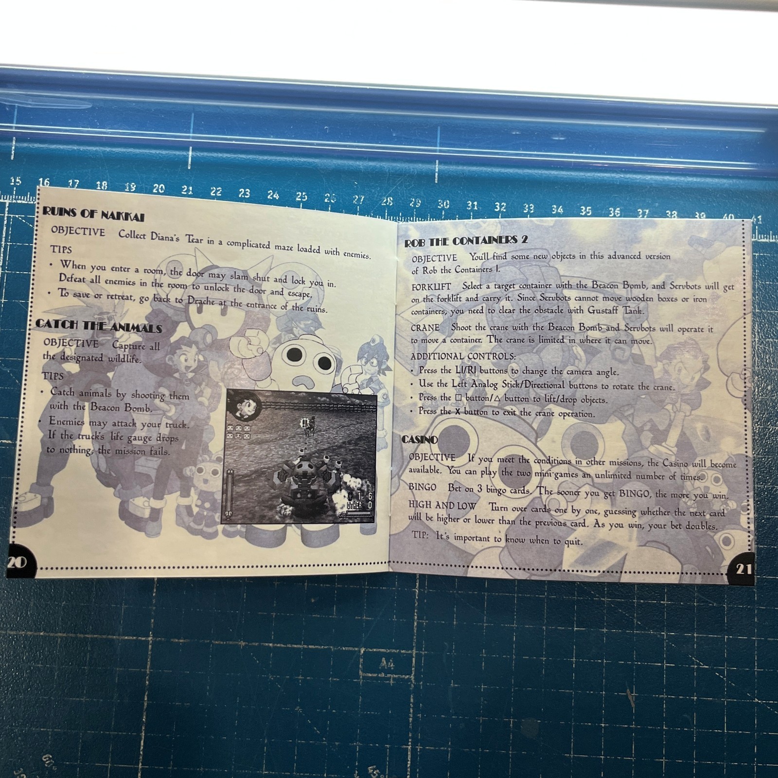 Replacement Manual for - Tron Bonne - Sony PS1 Instruction Booklet