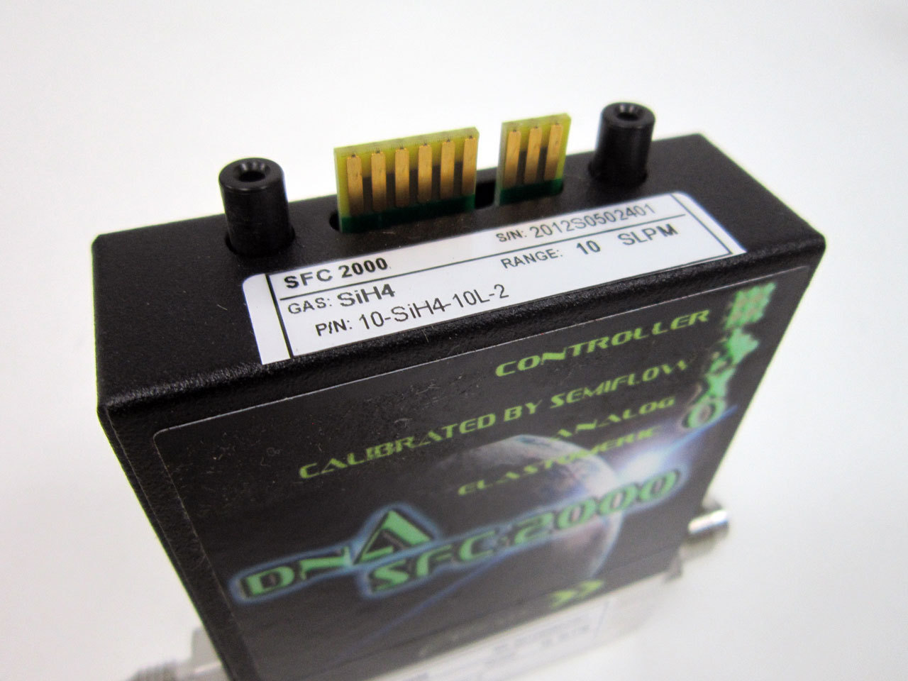 SFC 2000 MASS FLOW CONTROLLER MFC 10-SiH4-10L-2 10 SLPM SILANE SiH4