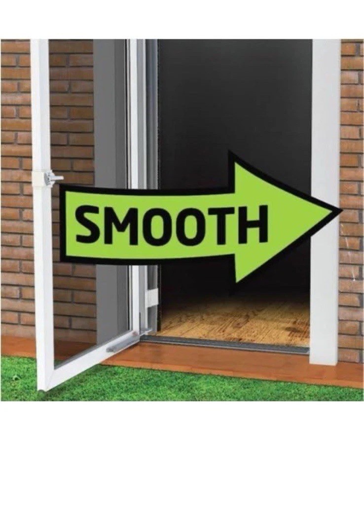Touch 'n Hold Smooth - Dual Door Closer System - Heavy Duty - for (Medium and He