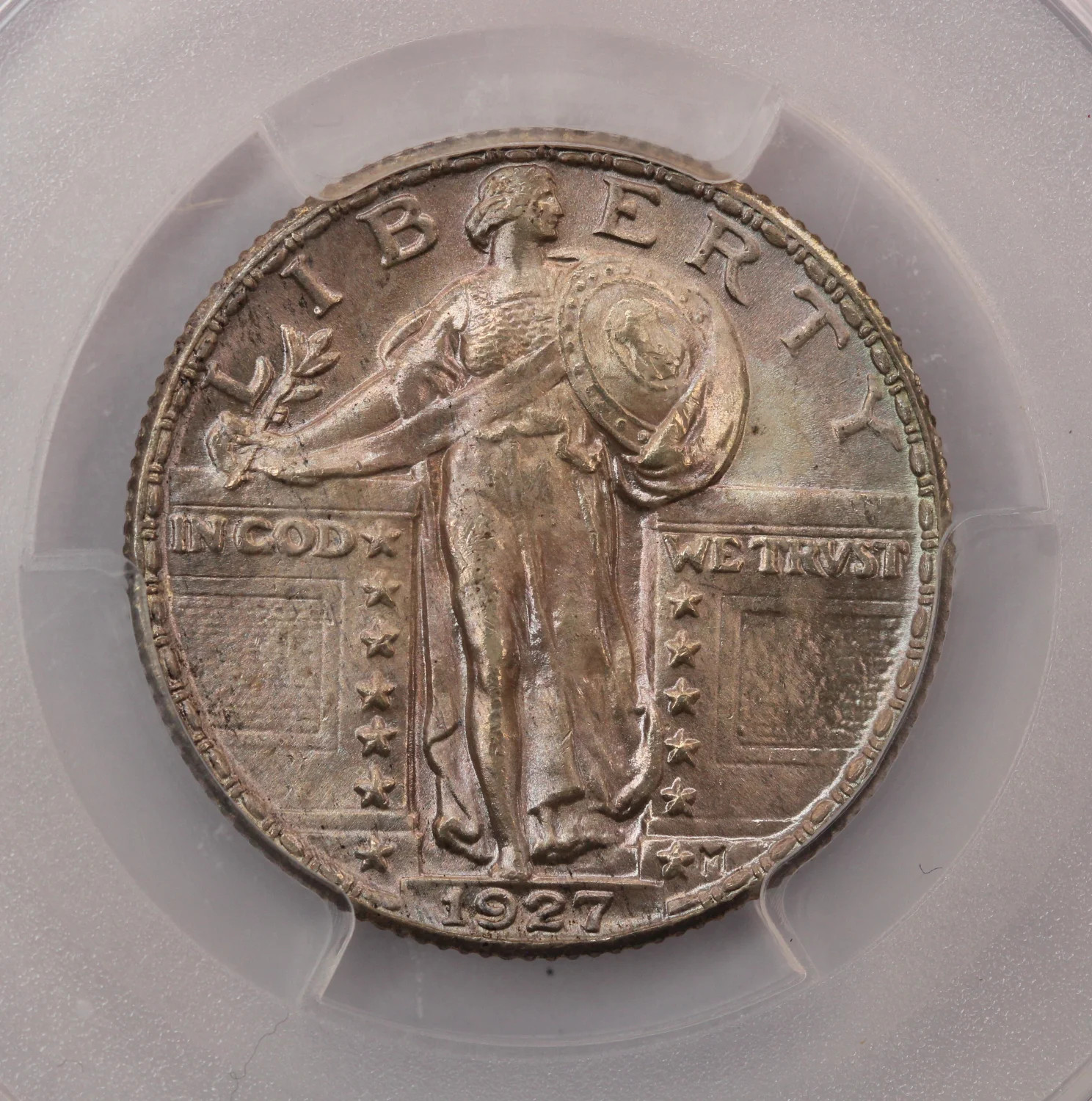 1927 Standing Liberty Quarter PCGS MS66FH