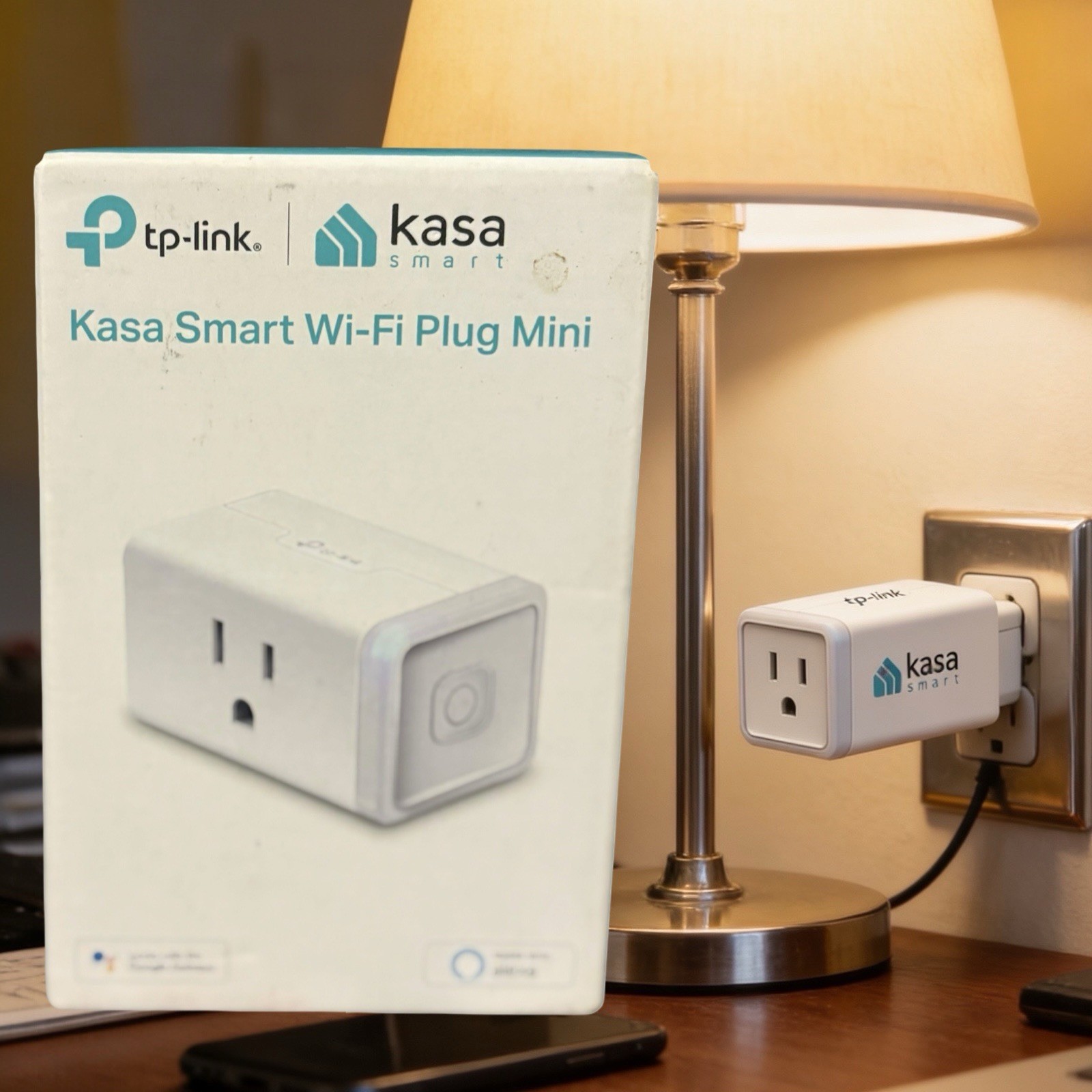 NEW TP-Link Kasa Smart Indoor Wi-Fi Plug Mini Alexa Google SmartThings