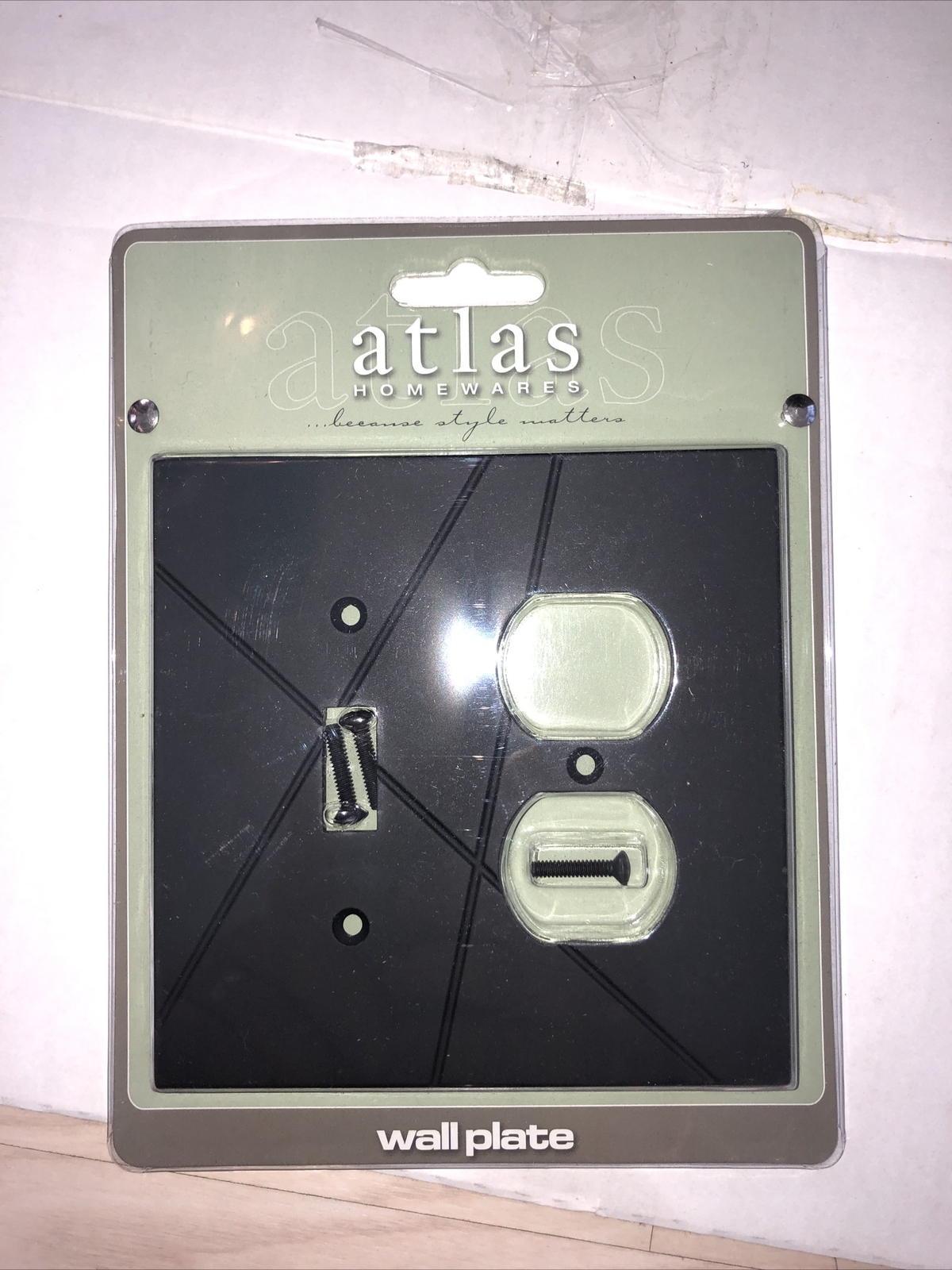 Atlas Homewares NSCO Black Modernist Combination Plate