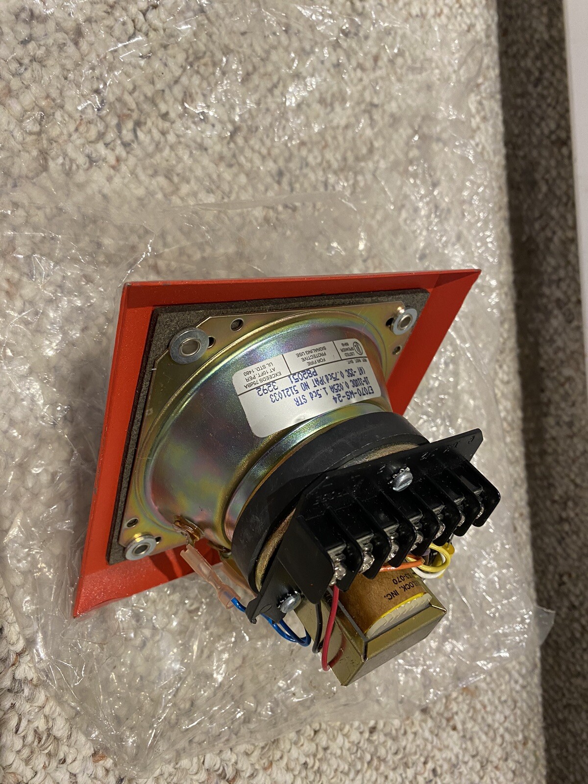 NEW Wheelock E7070-WS-25 Fire Alarm Speaker Strobe