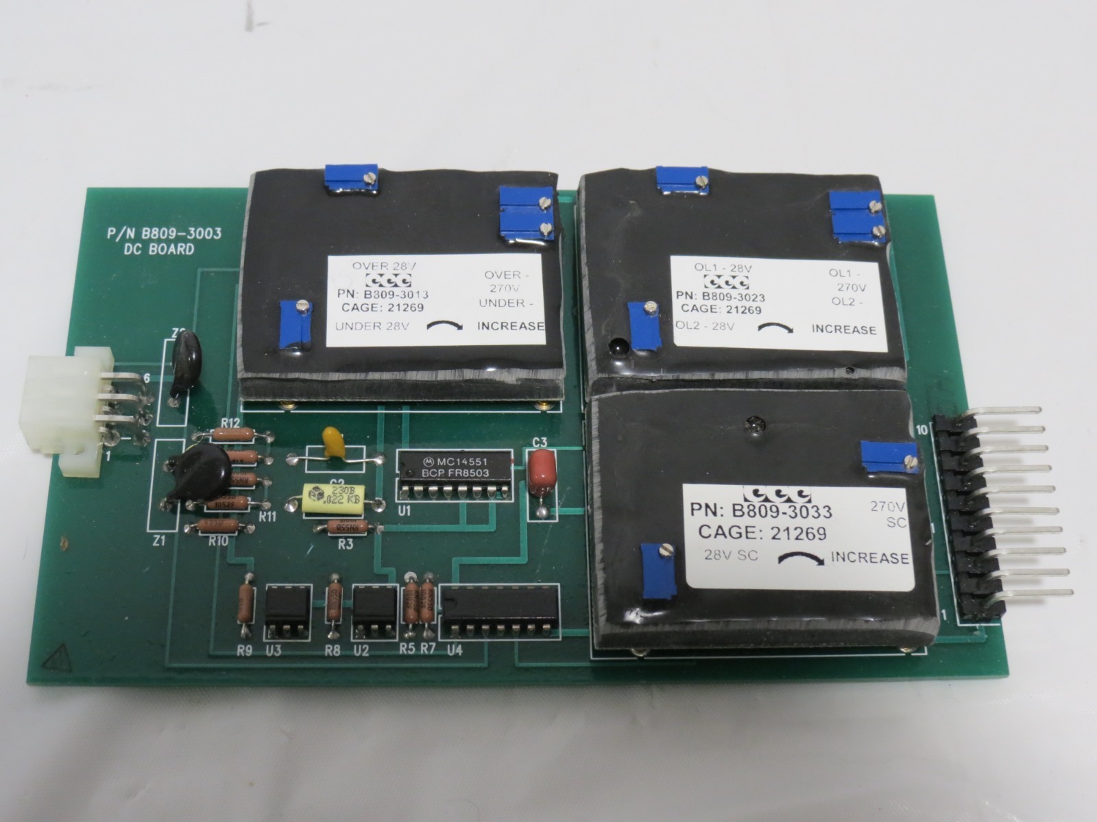 Essex Electro B809-3003 DC Board