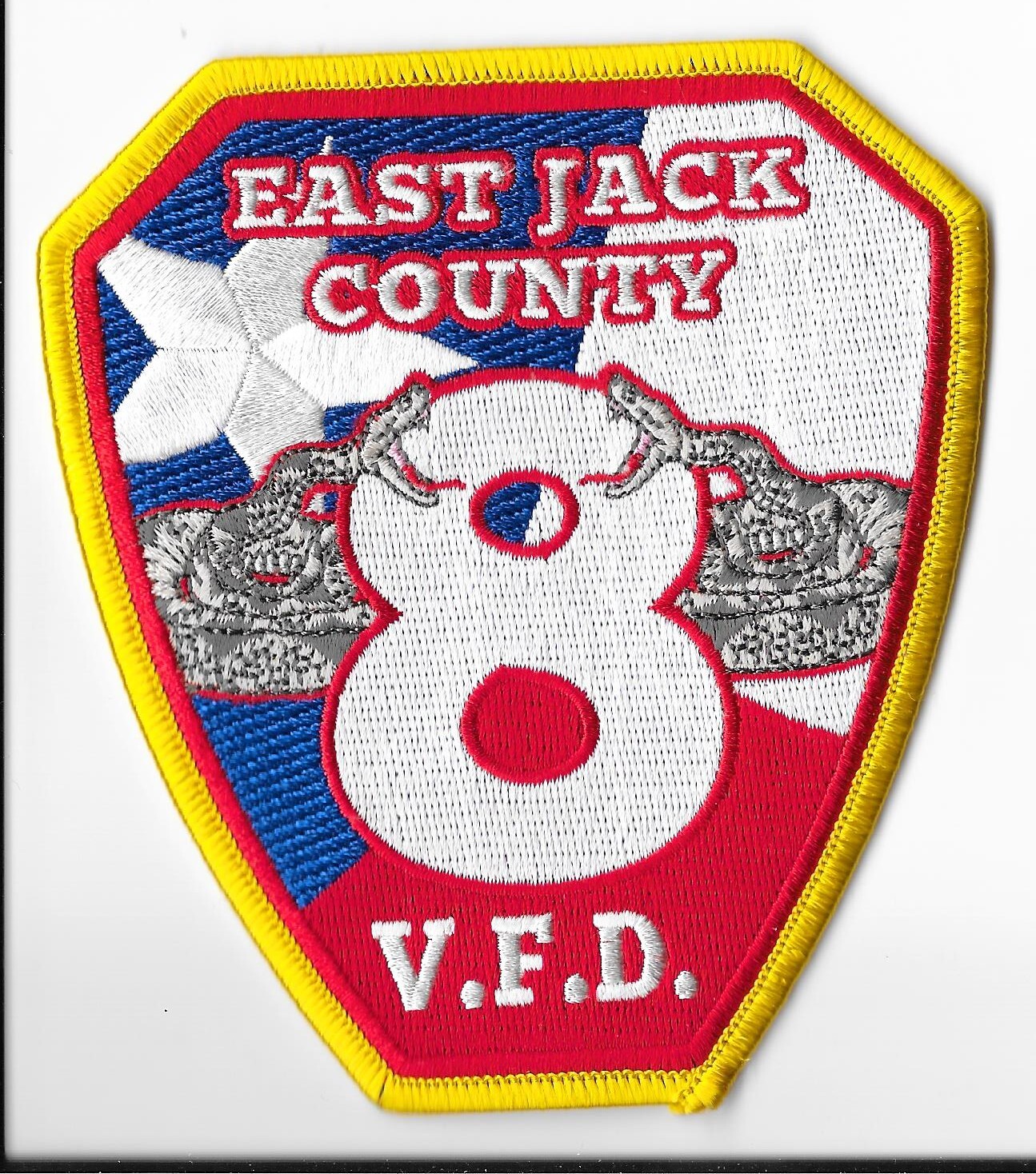 East Jack County Volunteer Fire Department, Texas Shoulder Patch V1