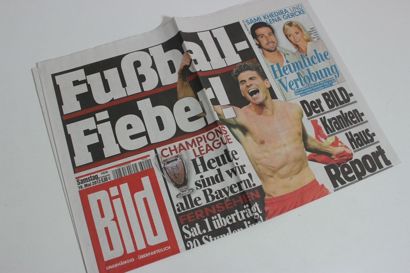 Bildzeitung 19/05/2012 May 19/5/2012 Special Occasion Gift