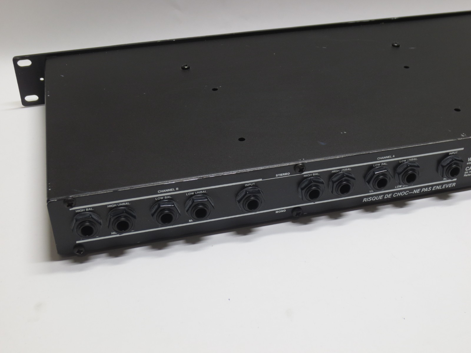 DOD R835 Stereo 2-Way Mono 3-Way Crossover Analog Rack Mount