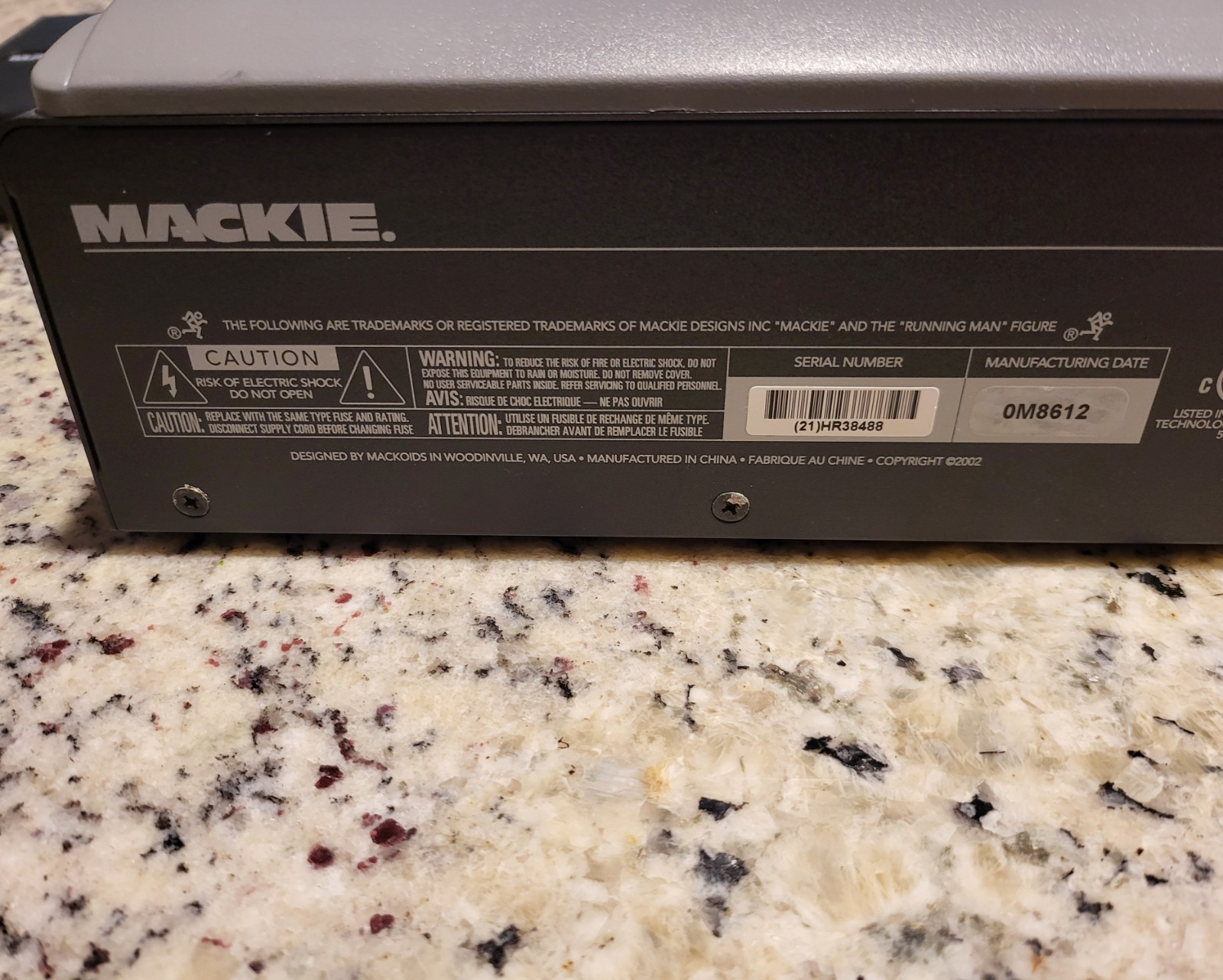 MACKIE CONTROL UNIVERSAL Midi DAW 8- Channel Controller EXCELLENT CONDITION!!