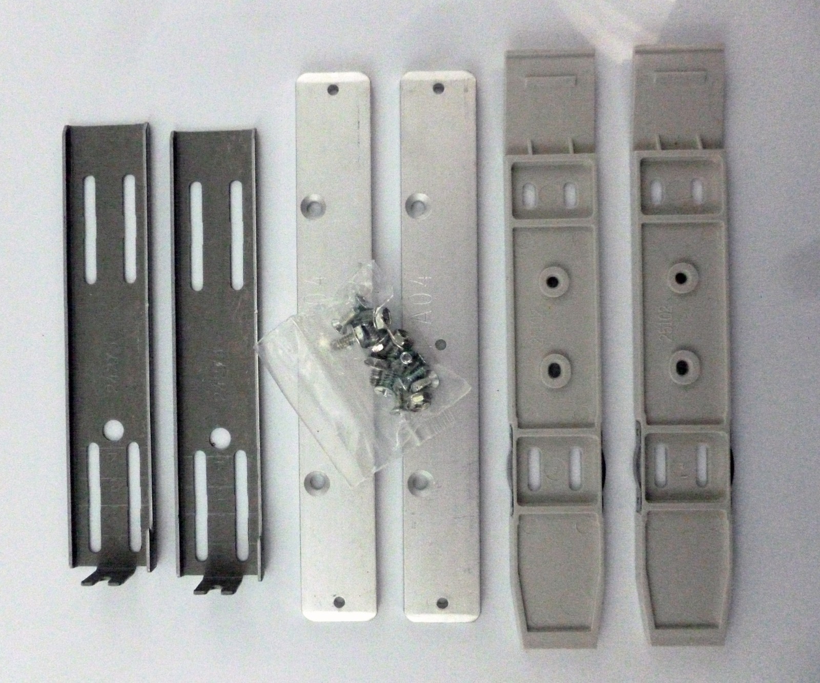 Vintage Computer Internal Mounting Rails Brackets Lot of 6