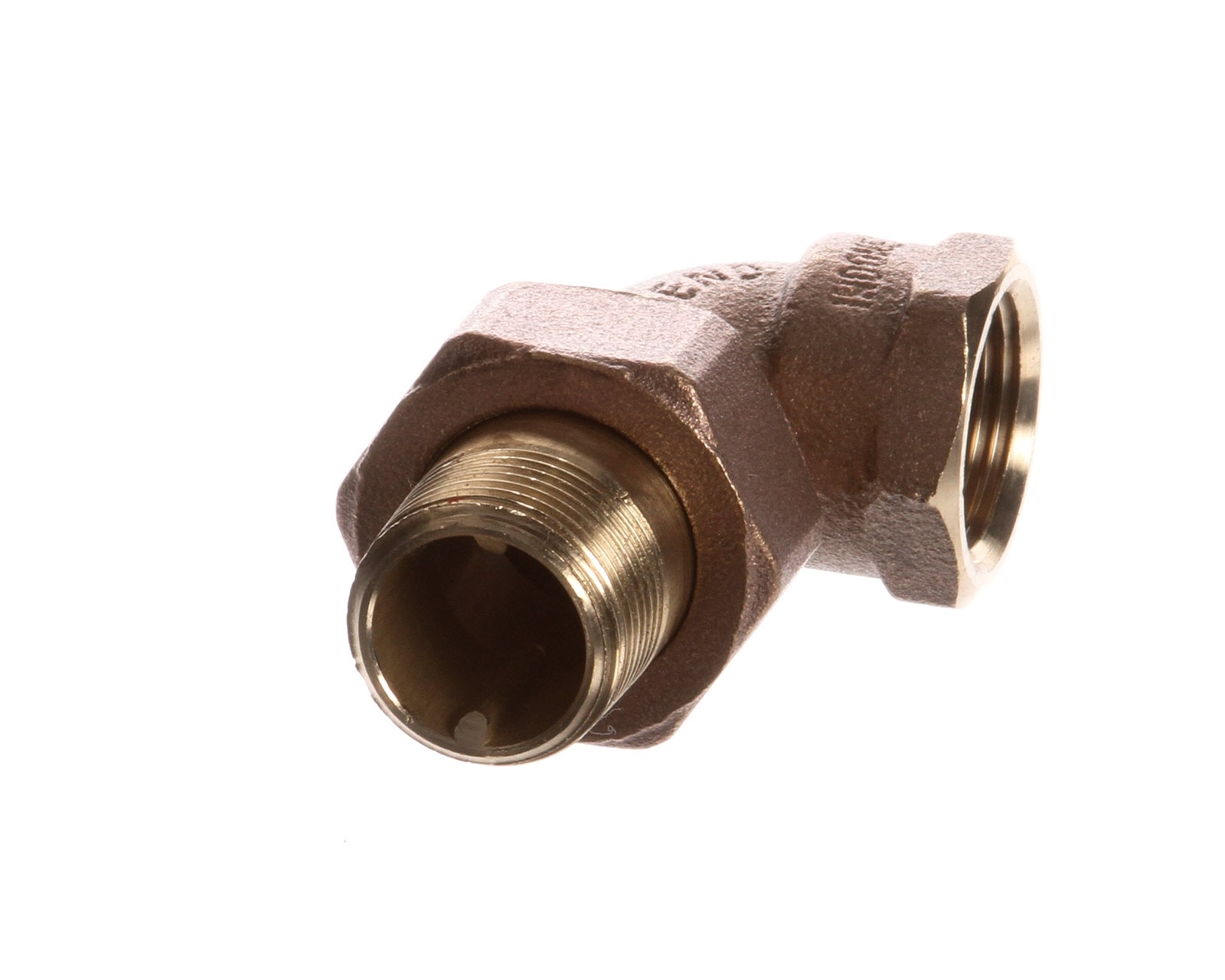 Crathco K158A Union, Elbow, 3/4" Inside x 3/4" Outside Thread, Bronze - Free