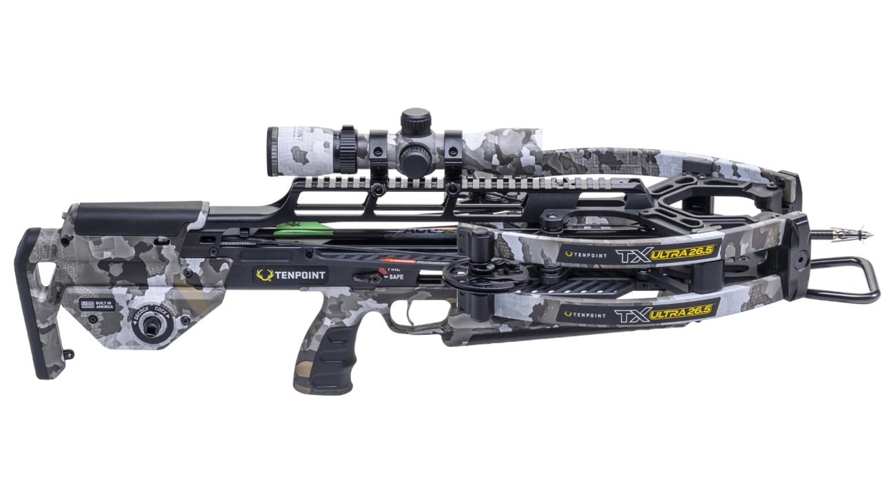Tenpoint TX Ultra 26.5 Rangemaster Scope Package Vektra Camo