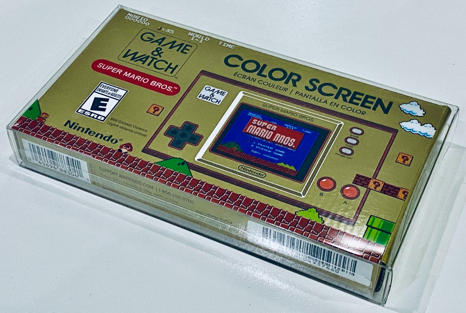 1 Box Protector for GAME & WATCH SUPER MARIO BROS. (2020 Release Size)