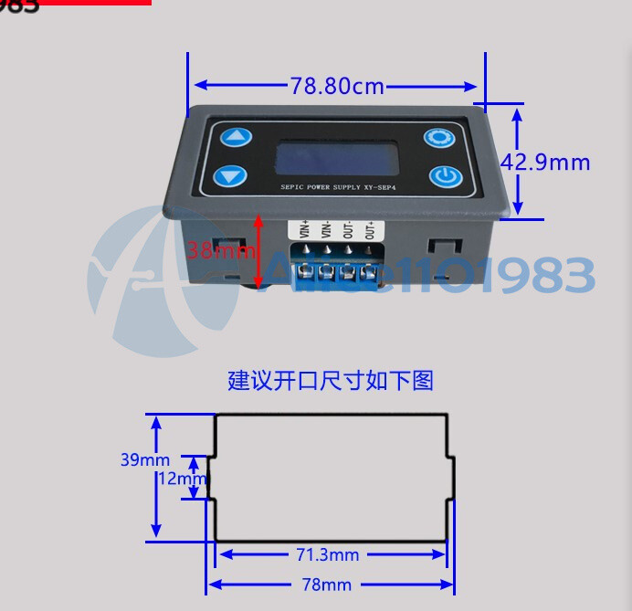 PWM Pulse Frequency Duty Cycle Square Adjustable Wave Signal Generator