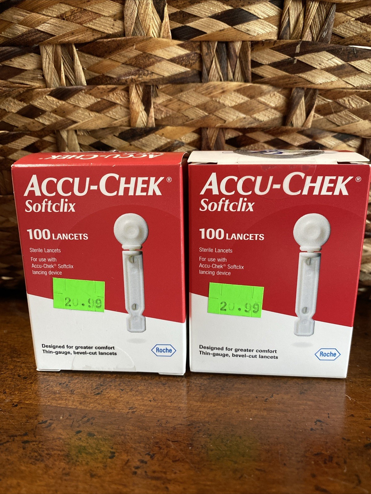 Accu-Chek Softclix Lancets Diabetic Blood Glucose Testing 2 Pack of 100 (200) #2