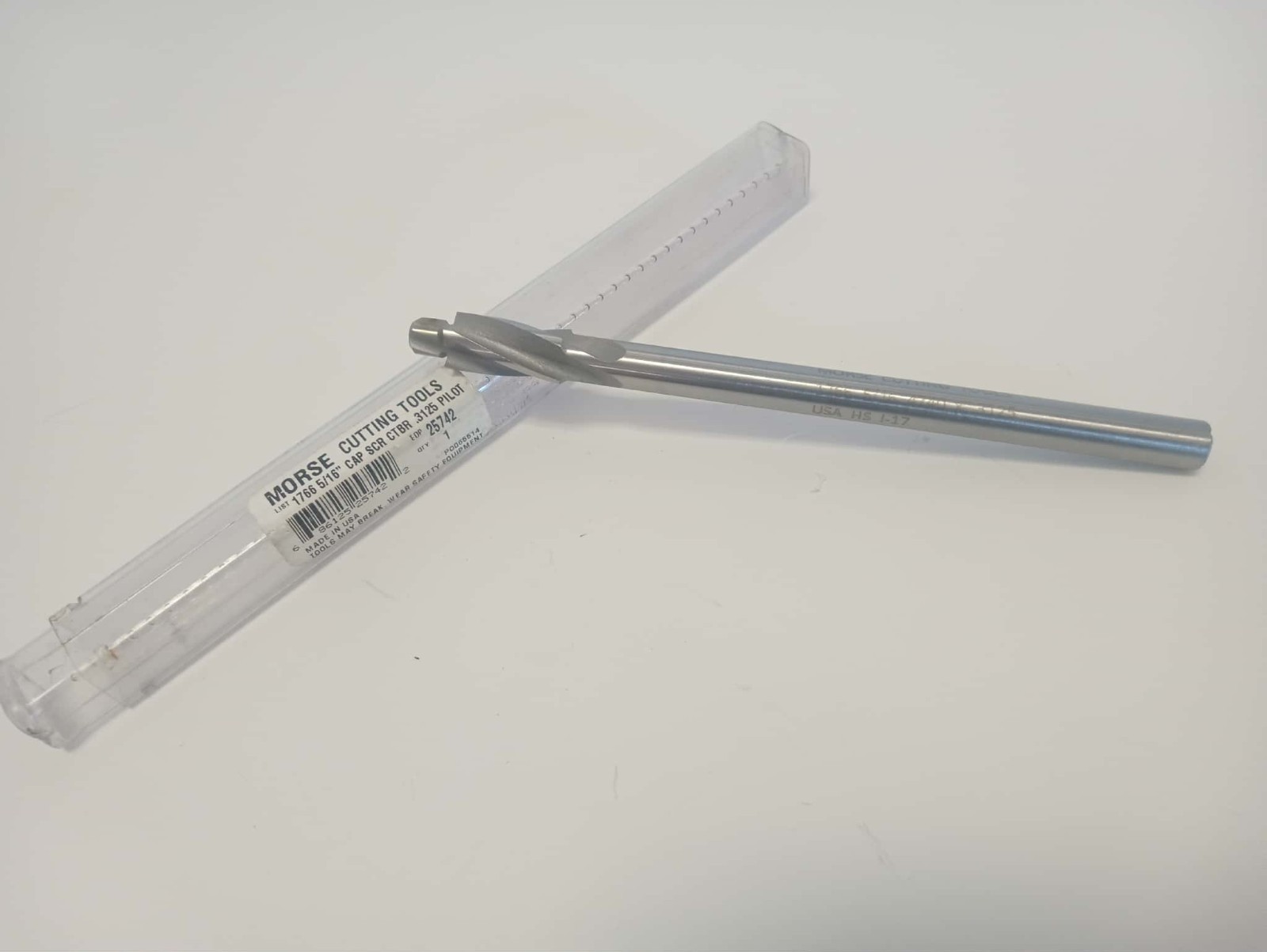 MORSE CUTTING TOOL 25742 1766 5/16″ CAP SCR OnSize OAL-6-1/8" PDD-5/16" LCF-1"