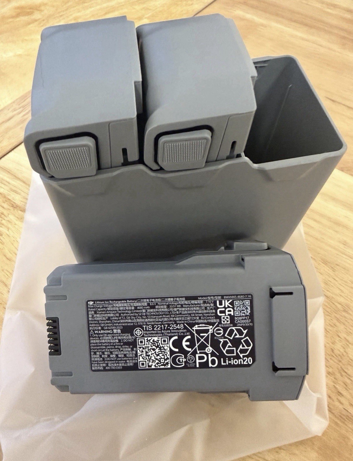 DJI Mini 5 Pro Battery Plus | 3 Pack with Charging Hub | OEM NEW