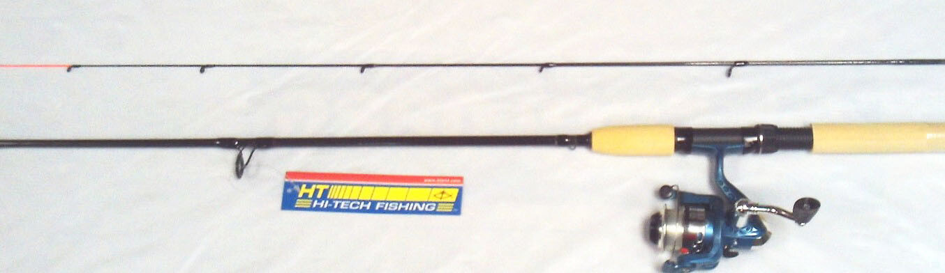 HT MICRO MASTER 6' SUPER FEATHERLITE CRAPPIE POLE COMBO, MMRS72-C