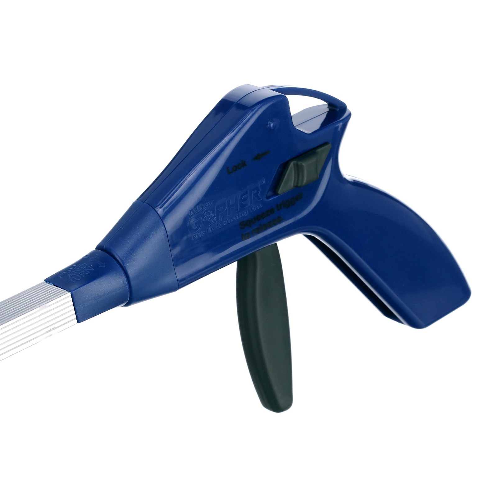 Gopher II Deluxe Pick Up & Reaching Aid, Blue, as Seen on TV
