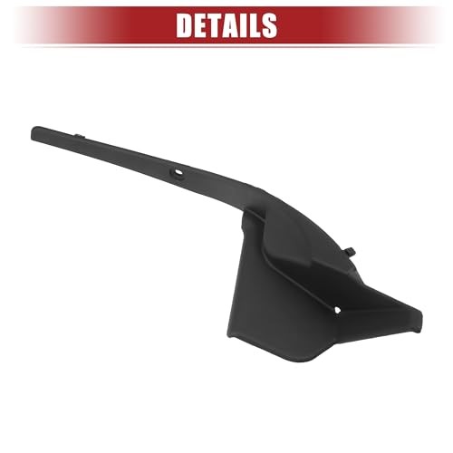 Front Windshield Wiper Cowl Cover Extension Trim - Plastic Panel - Front Cowling