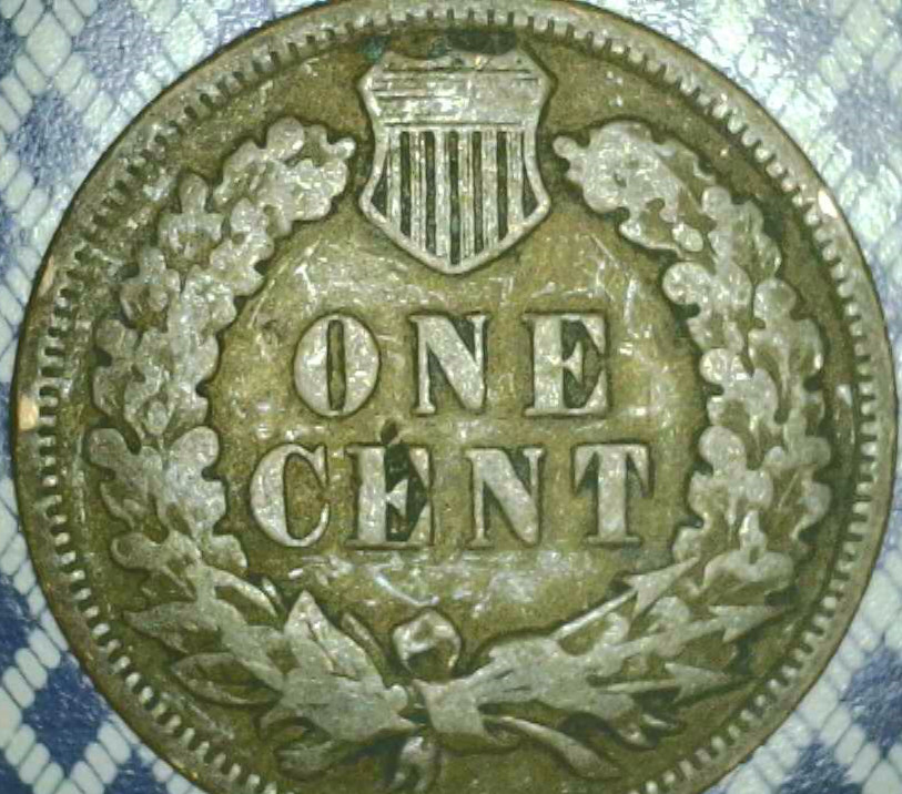 1906 Indian Head Cent-STRIKE ERROR? Coin[A120]