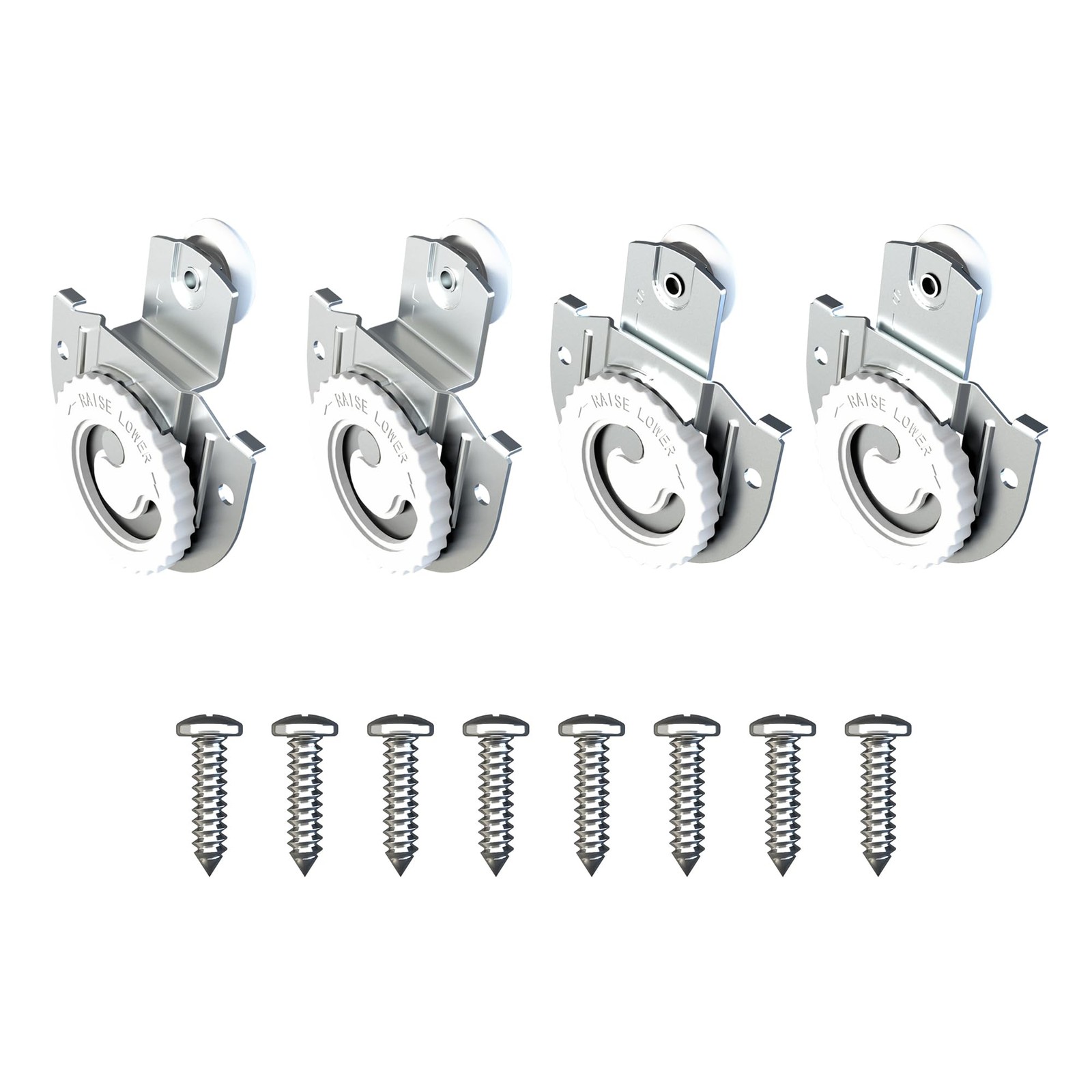 SongYung 4 PCS Closet Door Roller Kit, Sliding Wardrobe 4