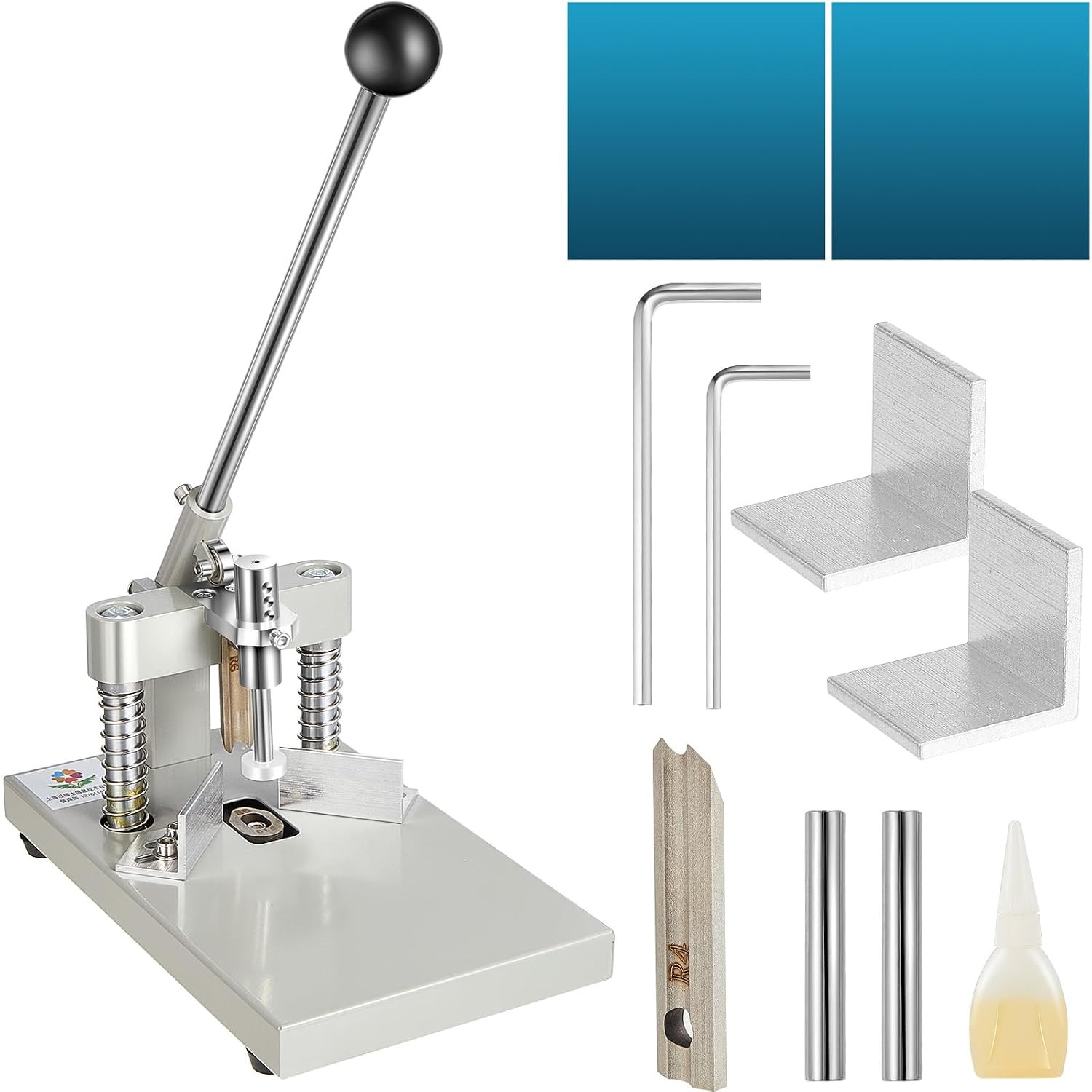 Heavy Duty Corner Rounder Punch with Interchangeable Dies for Office & Crafts