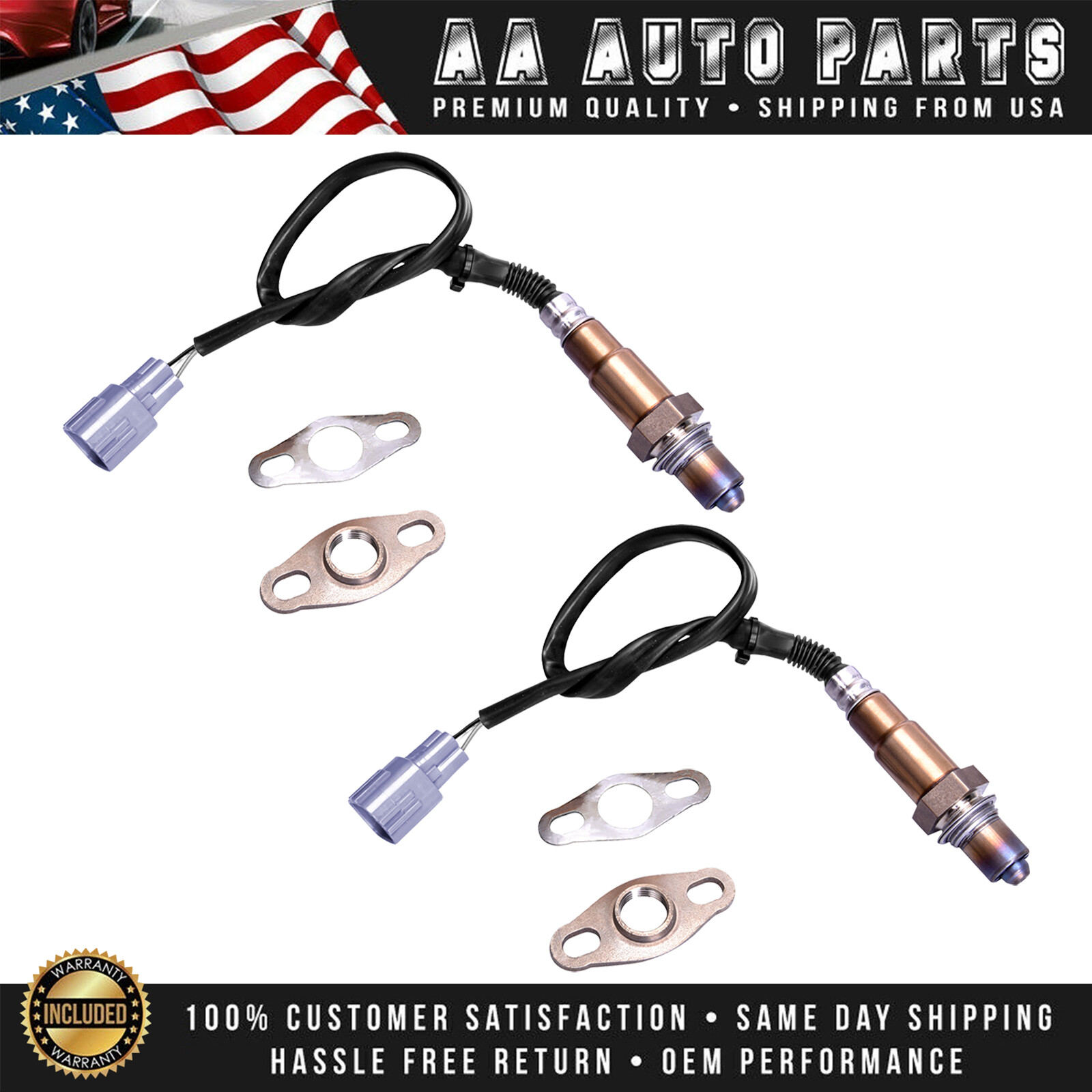 2X Upstream & Downstream O2 Oxygen Sensor for Toyota 4Runner Tacoma 234-4162