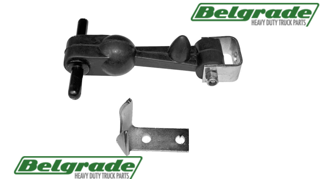 HLK1002 Hood Latch w/ Clamp - Universal Fitment & Kenworth