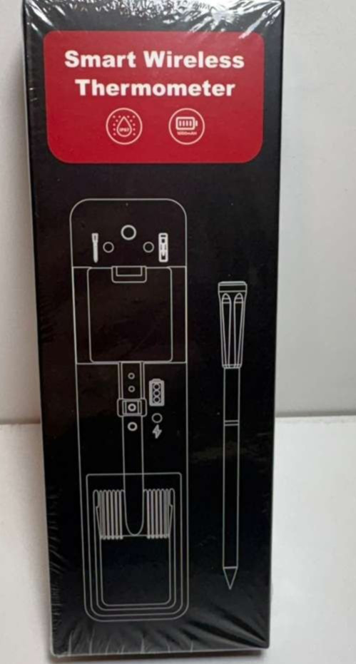 AYMDKI Smart Wireless Meat Thermometer With Ultra Thin Probe 6 Sensors Accuracy